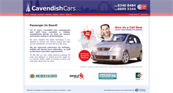 Desktop Screenshot of cavendishcarservice.com